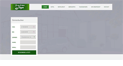 Desktop Screenshot of hotelzumgruenenjaeger.de