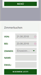 Mobile Screenshot of hotelzumgruenenjaeger.de